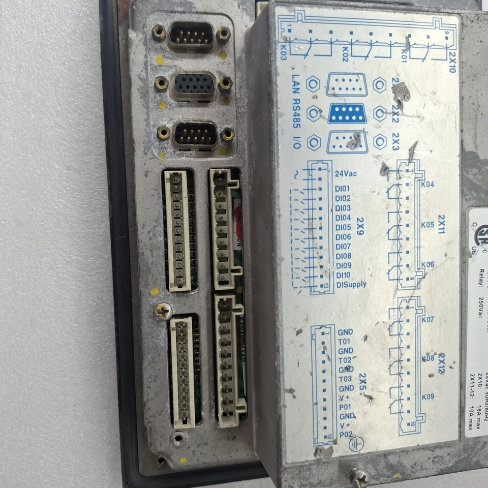 ATLAS COPCO 1900 0710 12 ELEKTRONIKON II AIR COMPRESSOR CONTROL PANEL FOR PARTS